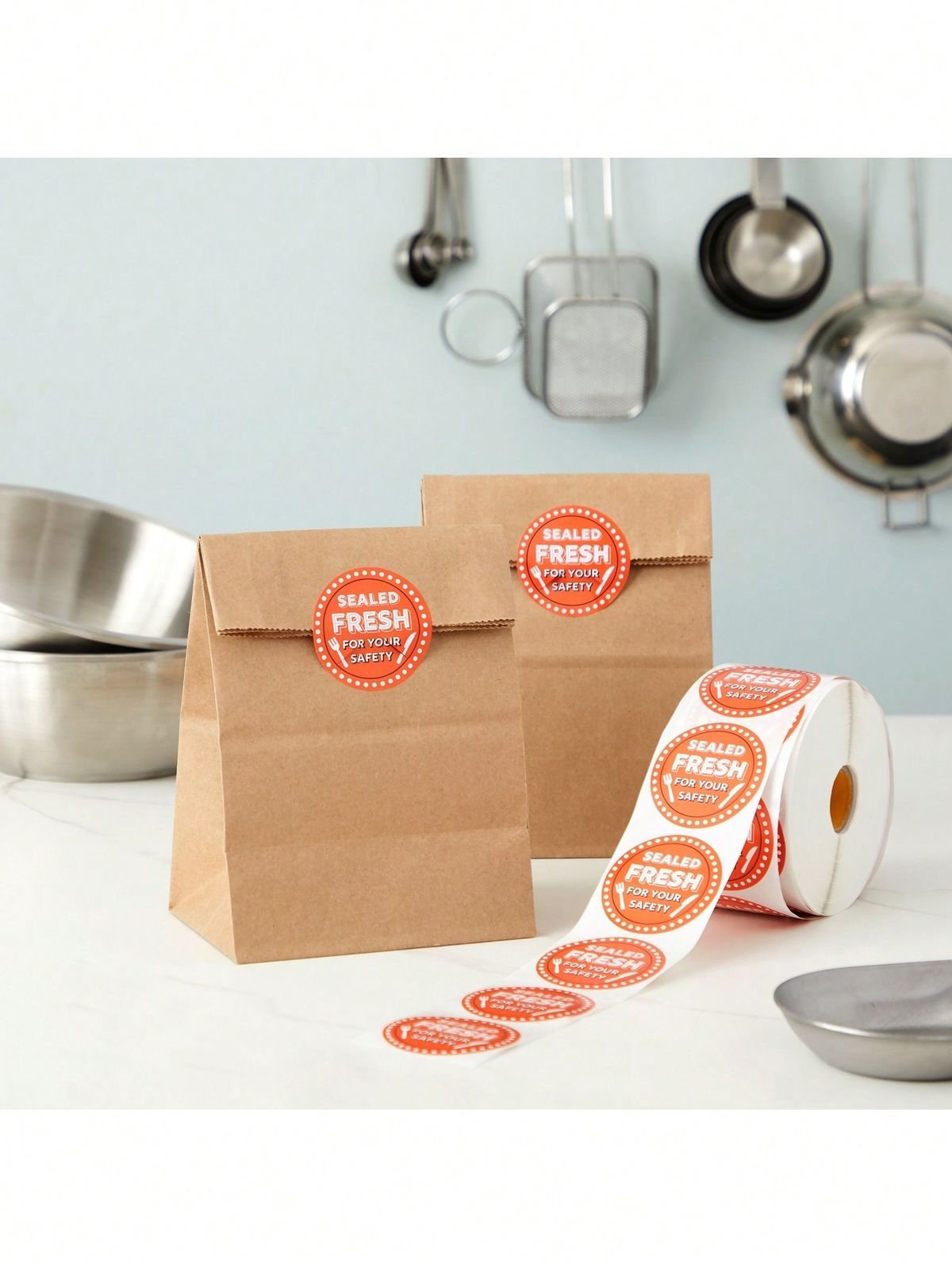Tamper-Evident Delivery Seal Stickers