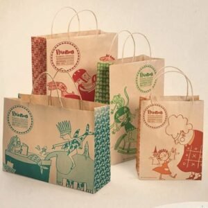 Kraft Paper Delivery Bags